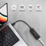 Adaptor Gigabit Ethernet ADE-ARC, USB-C 3.2 Gen 1, instalare automată