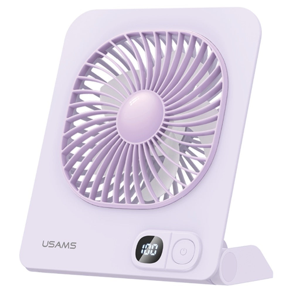 Ventilator de birou magnetic violet