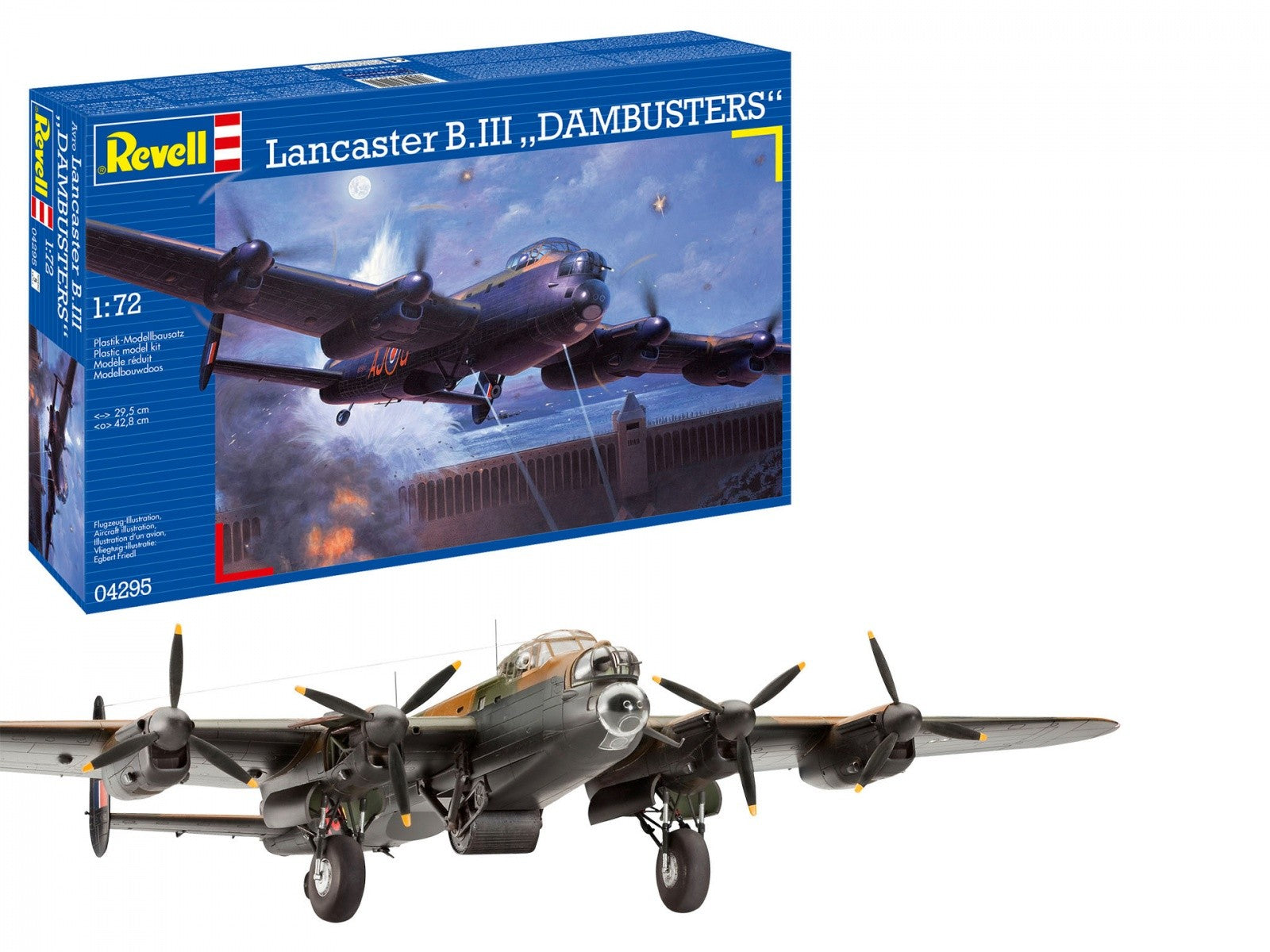 Kit de machete din plastic Avro Lancaster „Dambusters”