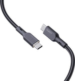 Cablu CB-KCC101 USB-C - USB-C 1m 100W PD 5A 20V kevlar + cablu nailon