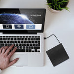 Carcasă/compartiment unitate optică SATA CD/DVD | USB 3.0 | 9,5 mm