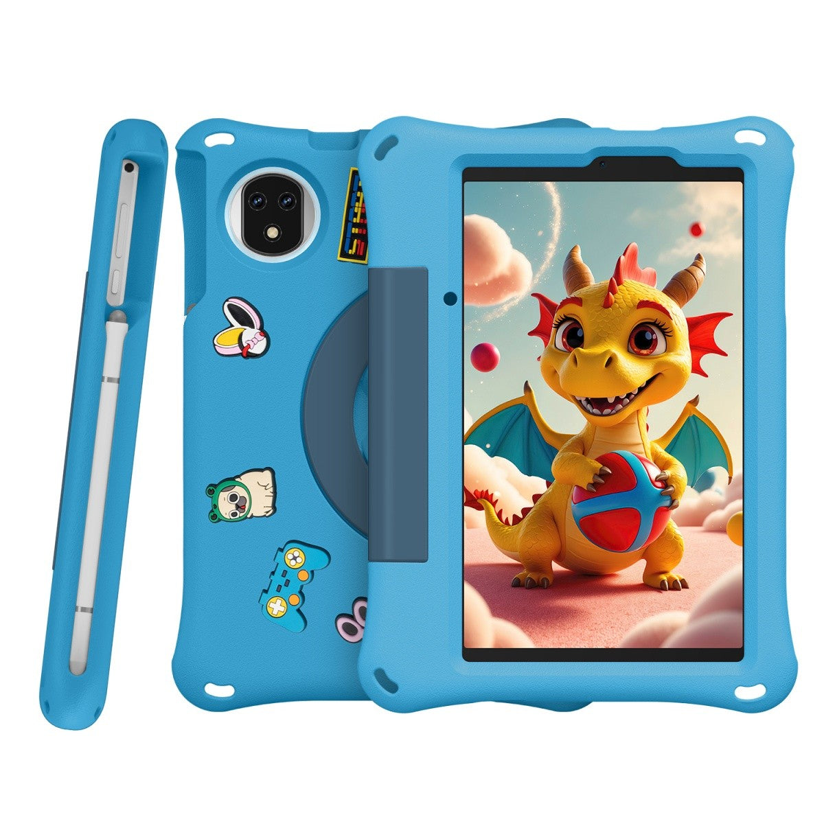 Tabletă Tab A9 Pro Kids 4G 8" 4/128GB cu husă pentru copii, albastră