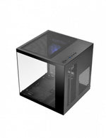 Carcasă MARS MC-CUBE 1xARGB mATX neagră