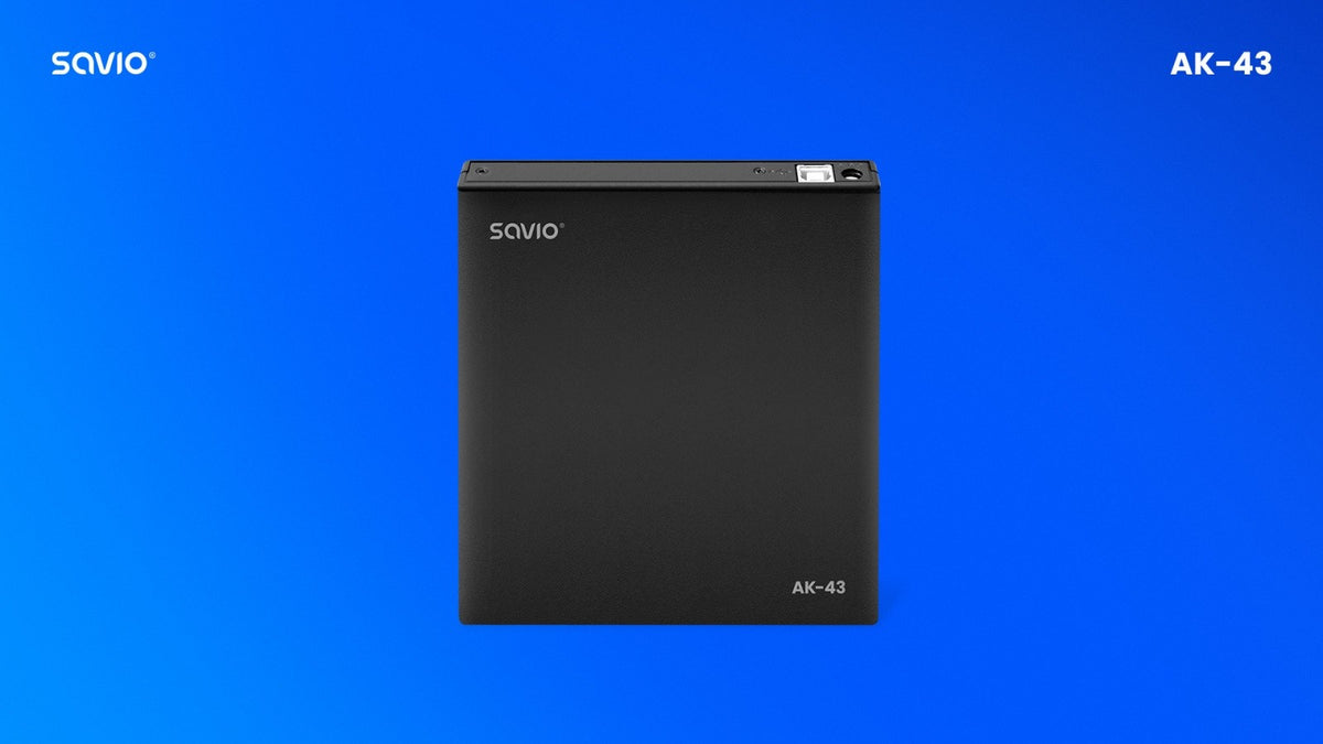 Unitate externă - SLIM CD/DVD R/RW writer - USB SAVIO AK-43