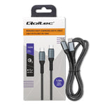 Cablu USB 2.0 Tip-C | USB 2.0 Tip-C 100W | QC 3.0 | PD | 1.5m | Negru