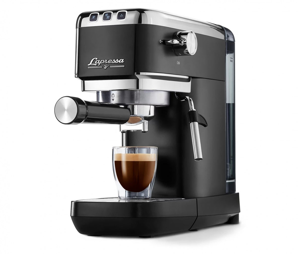 Espressor Lapressa, negru