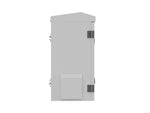 Dulap rack suspendat de 10 inch, IP55, ermetic, montare pe perete/stâlp, 340x250x500, gri (pliat)
