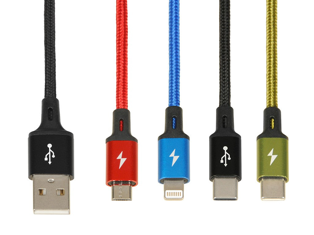 CABLU USB 4W1 2XUSB-C, MICROUSB, LIGHTNING