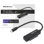 Adaptor SATA | Adaptor SSD HDD 2.5" | USB-C | Super Viteză 5Gb/s | 2TB