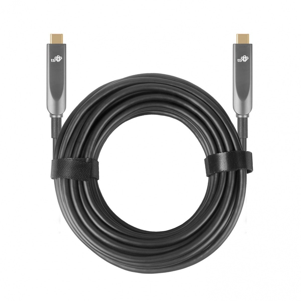 Cablu video hibrid USB C-C optic 4K 5m