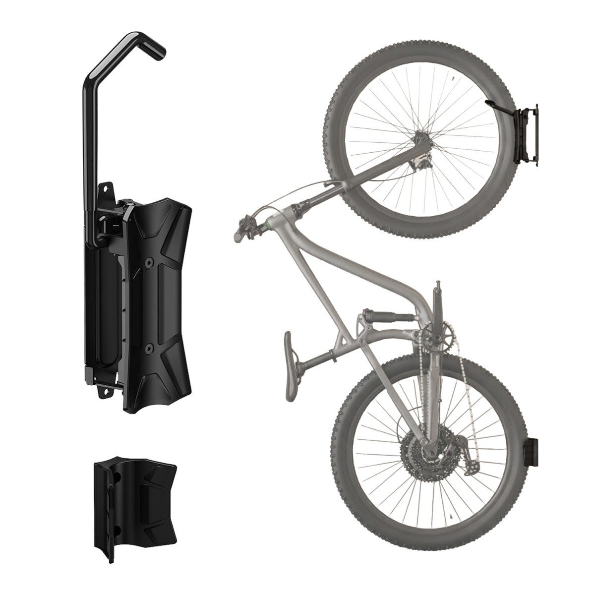 Suport de perete pentru bicicletă max. 35 kg MC-171