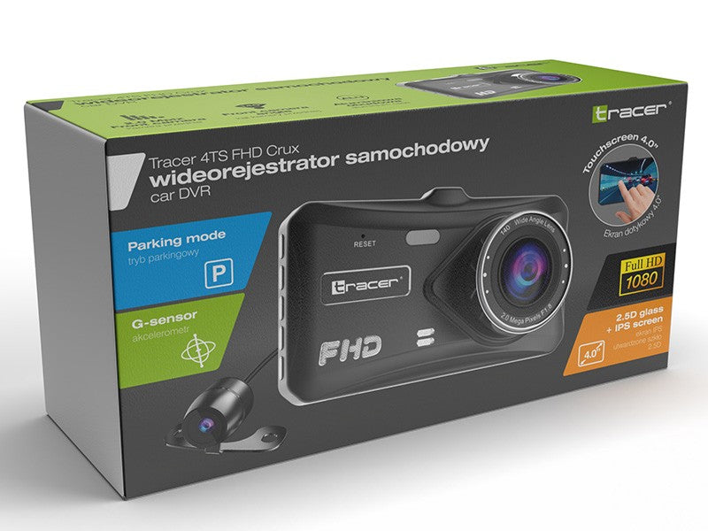 Cameră auto Tracer 4TS FHD CRUX