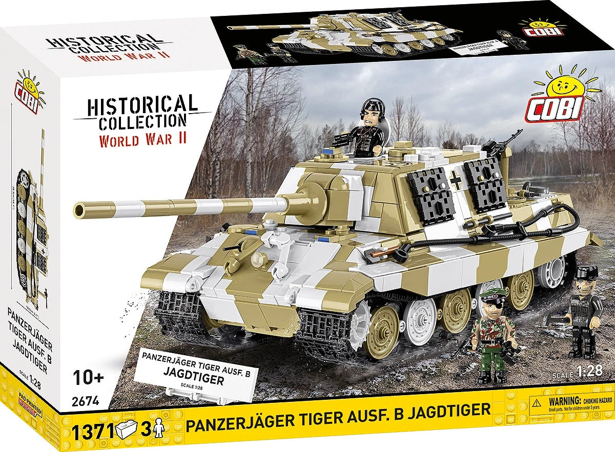 Panzerjager Tiger ausf.B blochează 1371 elemente