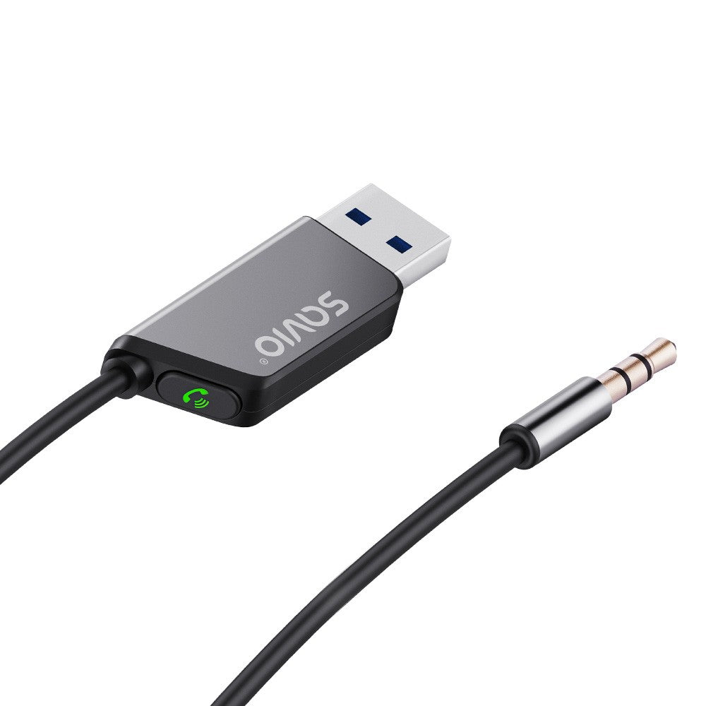 Adaptor transmițător AUX cu Bluetooth 5.3, funcție hands-free, TR-16