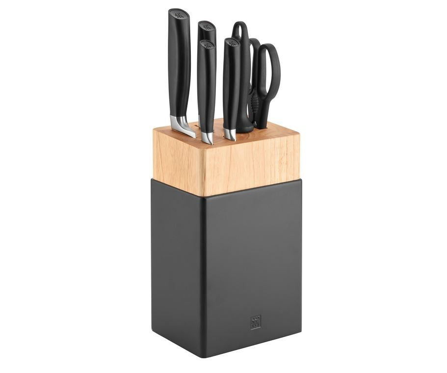 Set de 4 blocuri de cuțite All Star, negru