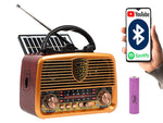 Radio analogic portabil AM/FM RA10, cu sistem solar