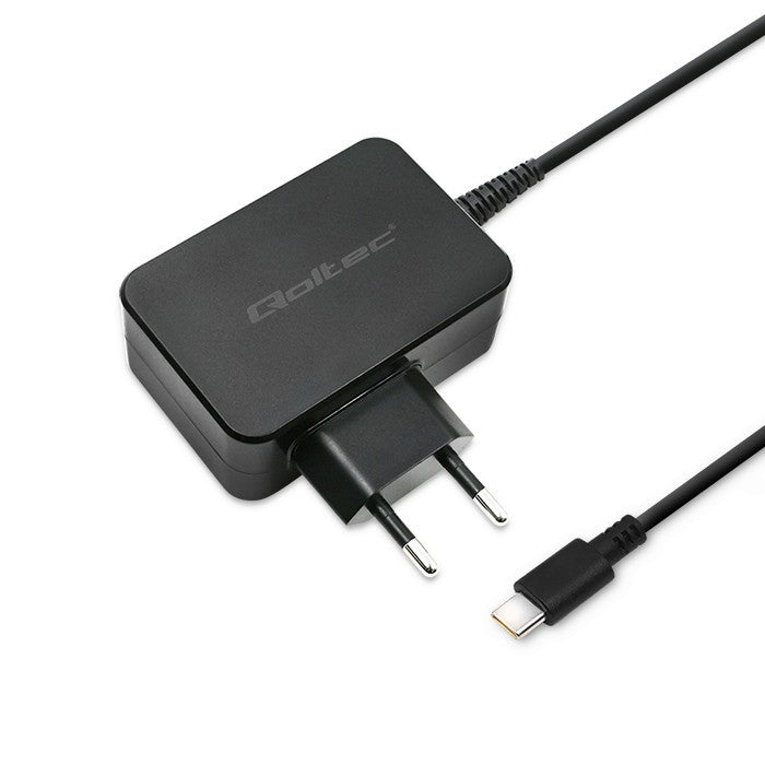 Încărcător de perete 65W | 5-20V | 3-3.25A | USB Tip-C | PD | Negru
