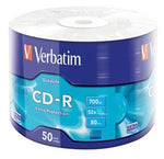 CD-R 52x 700MB 50P SP Folie de protecție suplimentară 43787
