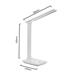 Lampă de birou LED de 9W cu încărcător Qi MCE616W