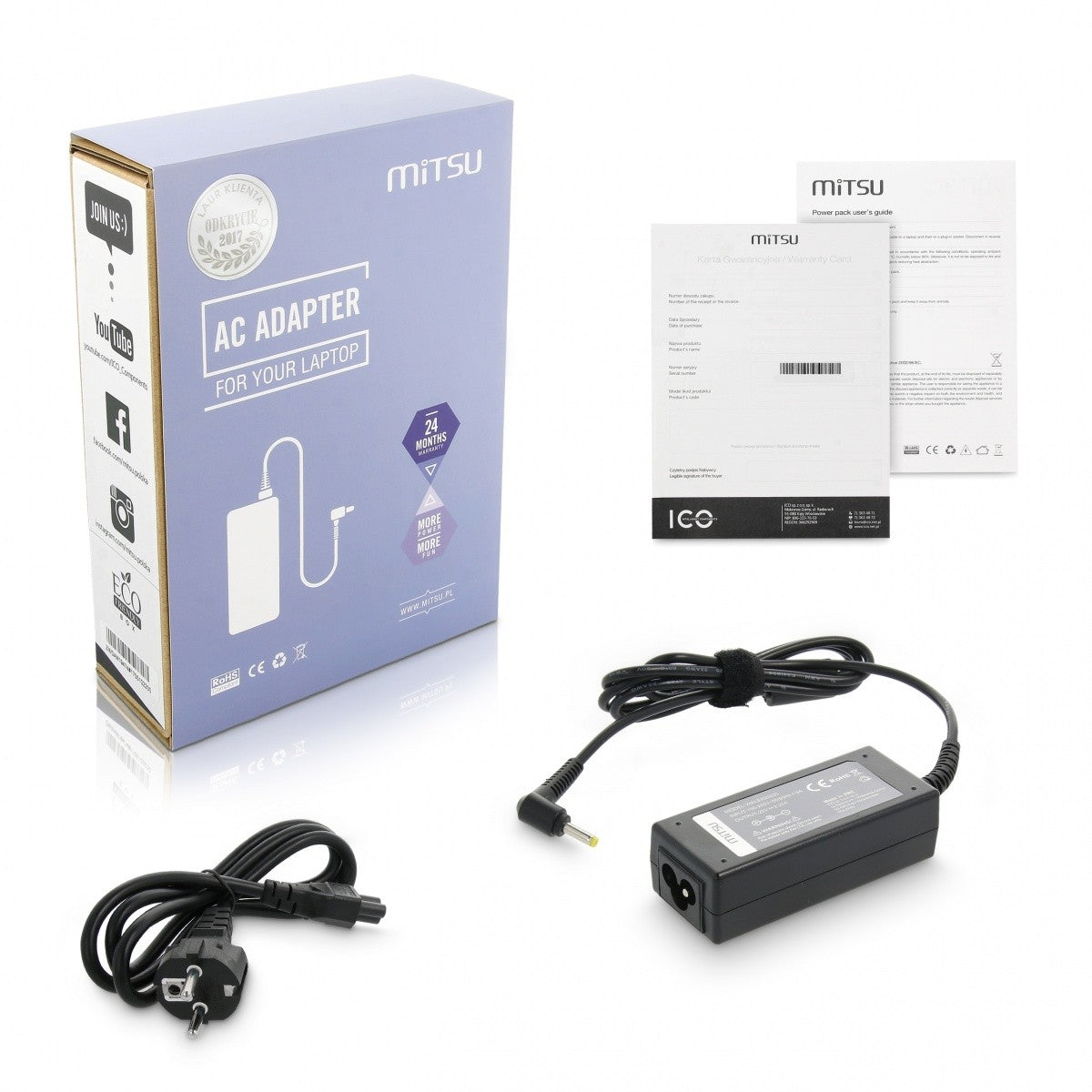 Încărcător/Sursă de alimentare 20V 2.25A (4.0x1.7) - Lenovo 45W