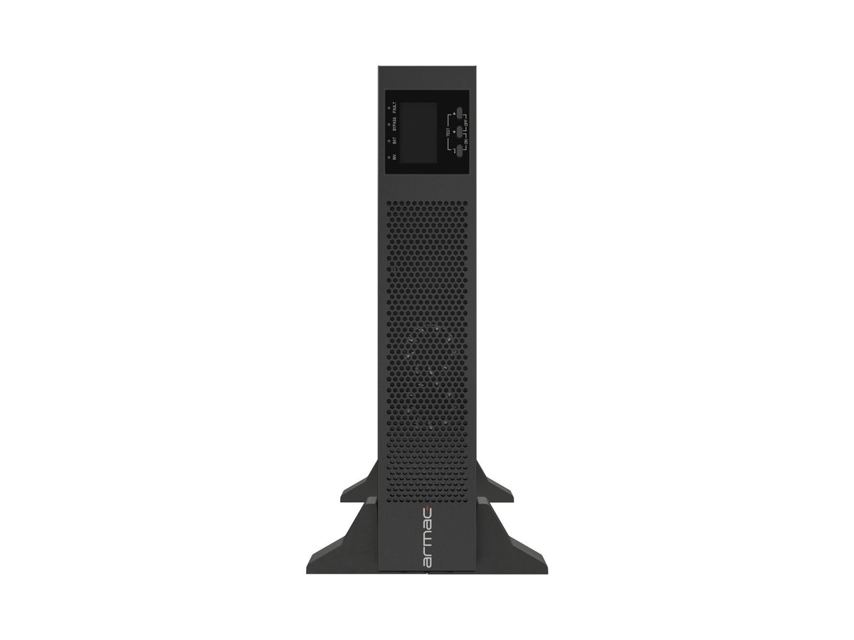 Sursă de alimentare de urgență UPS On-Line rack 2000VA 8xIEC C13 USB-B LCD carcasă metalică FĂRĂ PRAF