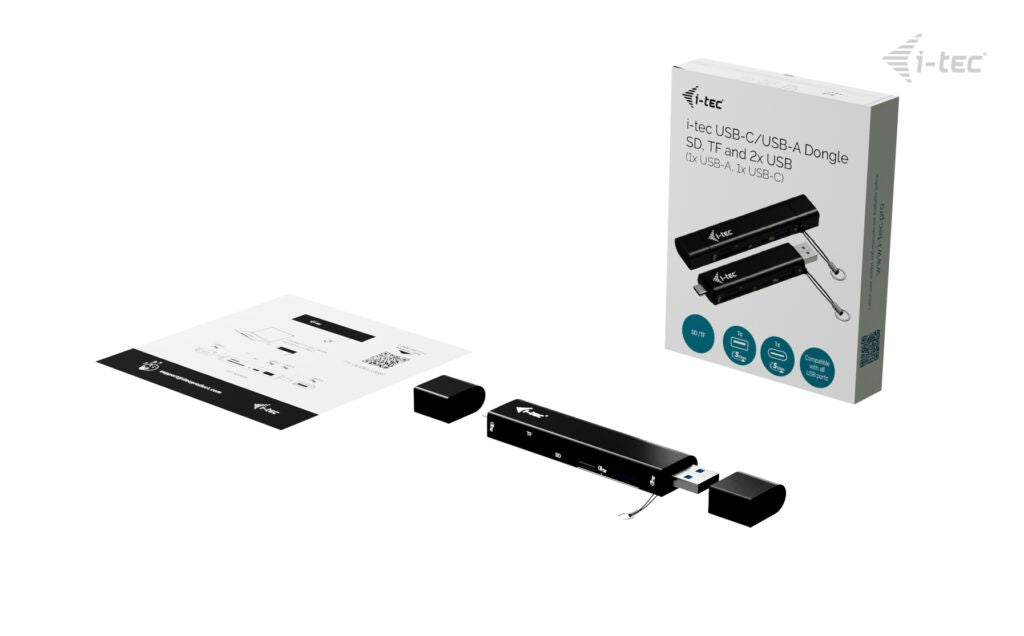 Chip USB-C/USB-A, cititor de carduri SD/TF, 2xUSB