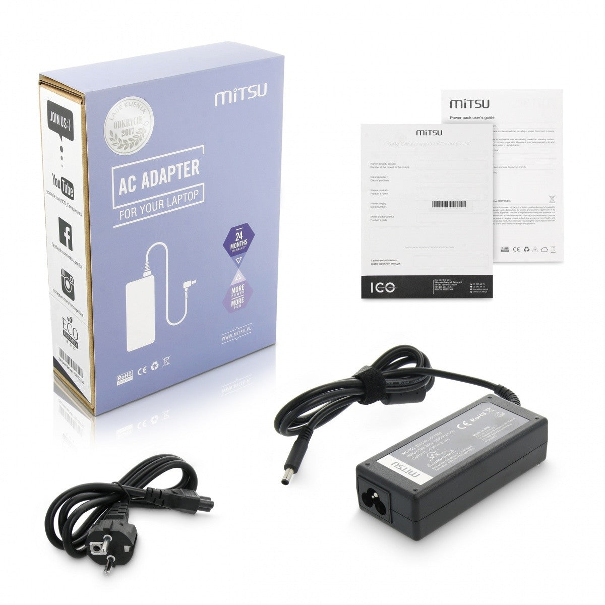 Încărcător/Sursă de alimentare 19.5v 3.34a (4.5x3.0 pini) - Dell 65W