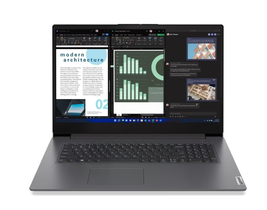 Laptop V17 G4 83A2004HPB W11Pro i7-13620H/2X8GB/512GB/INT/17.3 FHD/Gri fier/3 ani sistem de operare + 2 ani asigurare completă