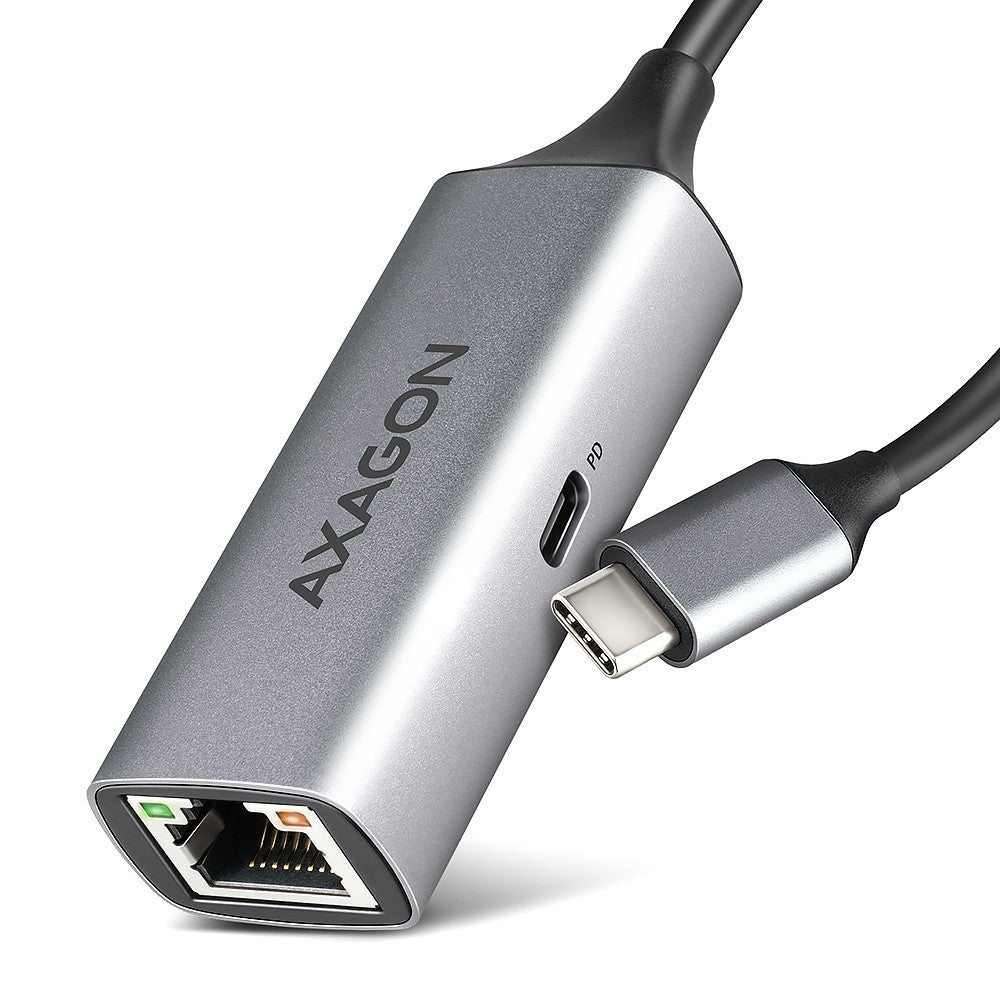 Adaptor Gigabit Ethernet ADE-TXPD, USB-C 3.2 Gen 1, instalare automată, Asix AX8817, PD 100W