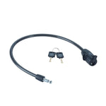 Cablu de bicicletă cu cheie 10 mm