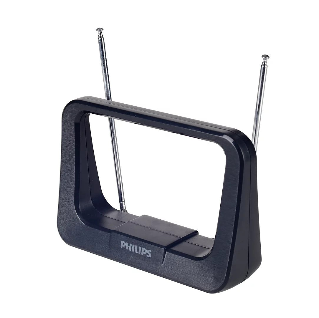 Antenă TV de interior cu cablu coaxial de 1,8 m, 75 Ohm, filtru 3G/4G, DVB-T/T2