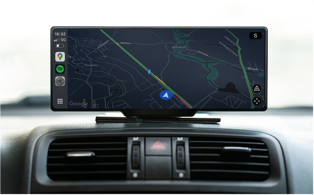 Cameră video pentru marșarier CarPlay și Android Auto SCT M1060BWT