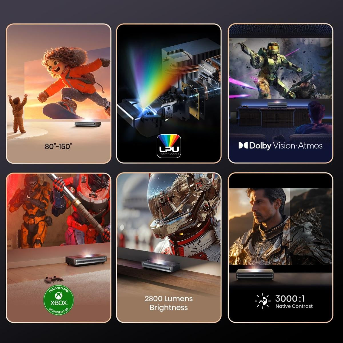 Proiector laser inteligent 4K PX3