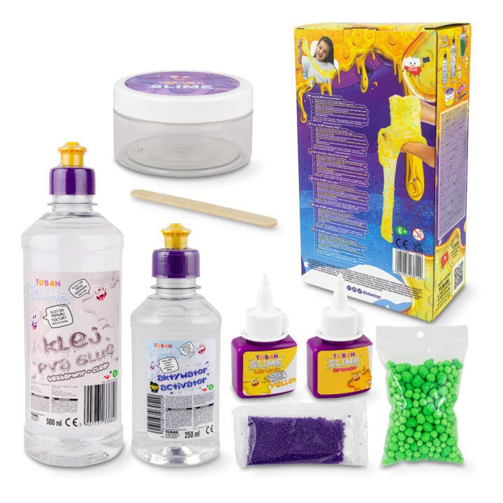 Kit DIY pentru slime senzorial 6 în 1