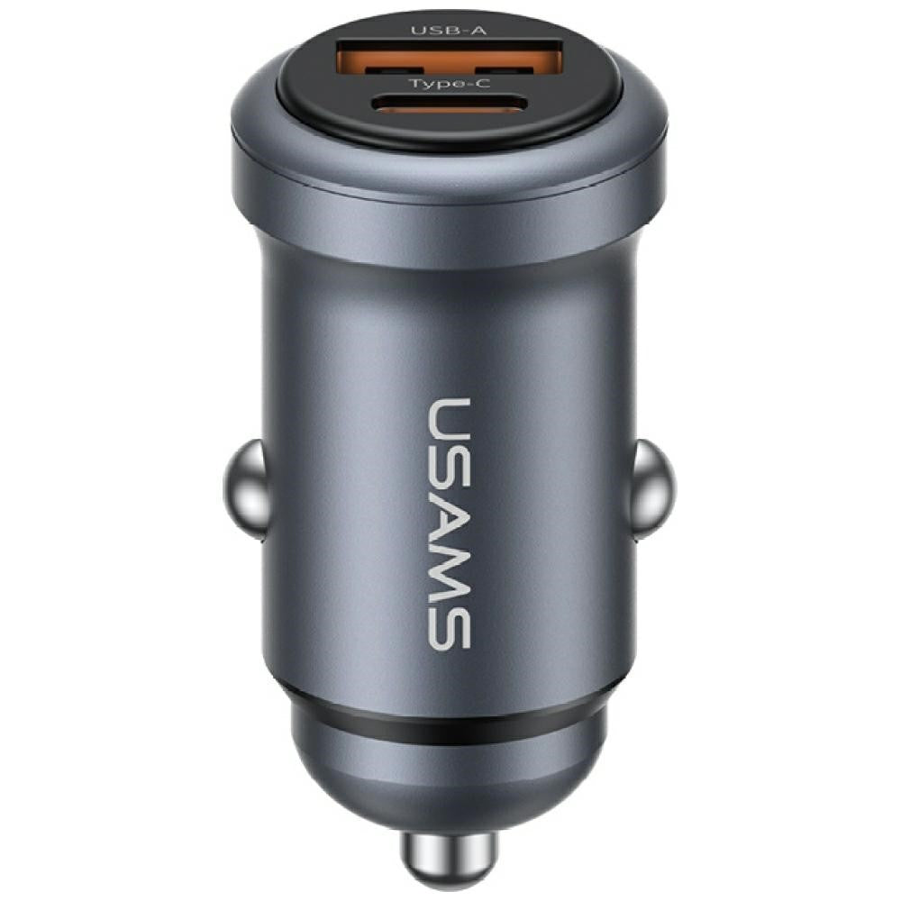 Încărcător auto USB-A/USB-C de 30 W CC322