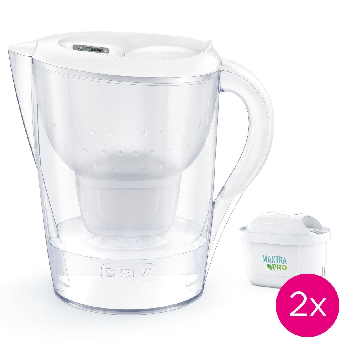 Cană filtrantă Marella XL de 3,5 l + 2 cartușe filtrante MAXTRA PRO Pure Performance