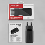 Încărcător de perete ACU-DPQ65, GaN 65W, 3 porturi (USB-A + USB-C dual), PD3.0/QC4+/PPS/Apple, negru