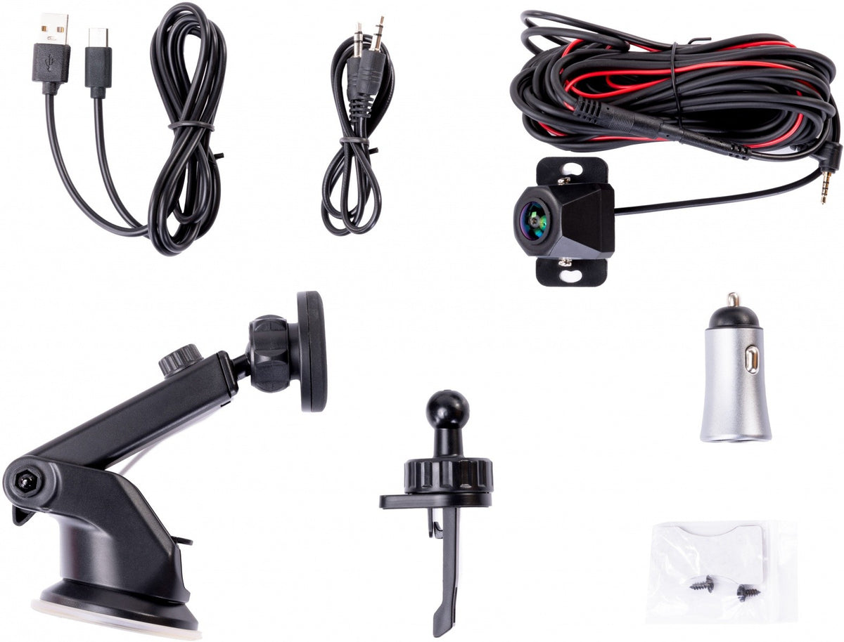 Cameră video pentru marșarier CarPlay și Android Auto SCT M750