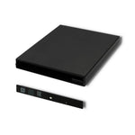 Carcasă/compartiment unitate optică SATA CD/DVD | USB2.0 | 9,5 mm