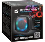 Boxă Bluetooth ENJOY 10 3W, neagră
