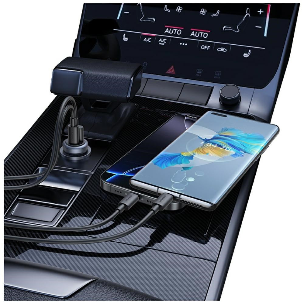 Încărcător auto USB-A/USB-C de 30 W CC322