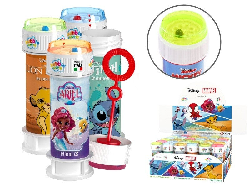 Baloane de săpun 60 ml afișaj 36 bucăți Disney-Marvel