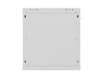 Dulap rack de perete 12U 600x600 cu ușă perforată gri (pachet demontabil)