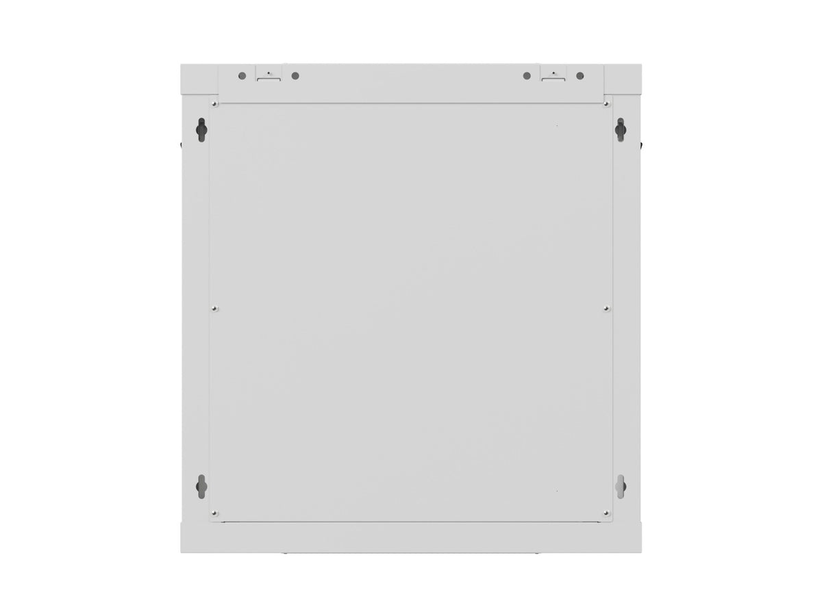 Dulap rack de perete 12U 600x600 cu ușă perforată gri (pachet demontabil)