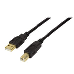 Cablu activ USB 2.0 AM/BM 10m negru
