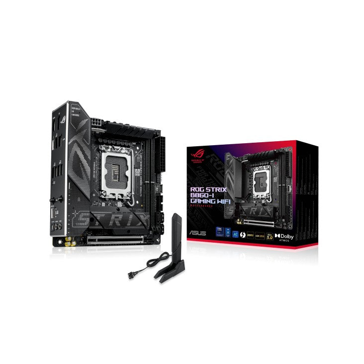 Placă de bază ROG STRIX B860-I GAMING WIFI s1851 4DDR5 TB ITX