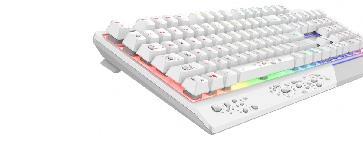 Set tastatură și mouse Vigor GK30, alb