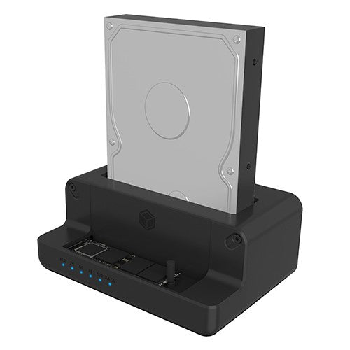 Stație de andocare și clonare IB-2914MSCL-C31 M.2 NVMe de 2,5 și 3,5 inci