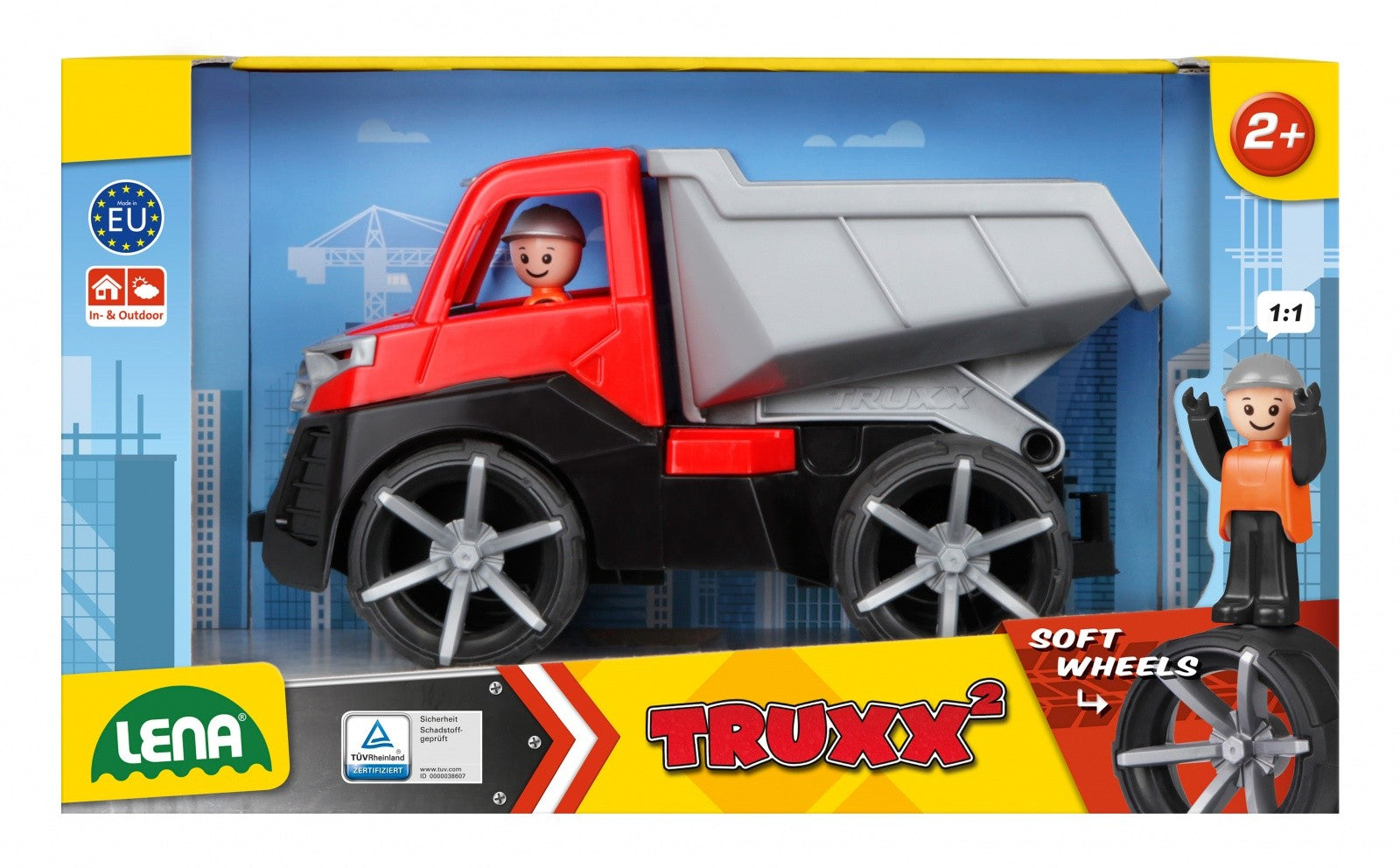 Camion basculant Truxx2 în cutie deschisă