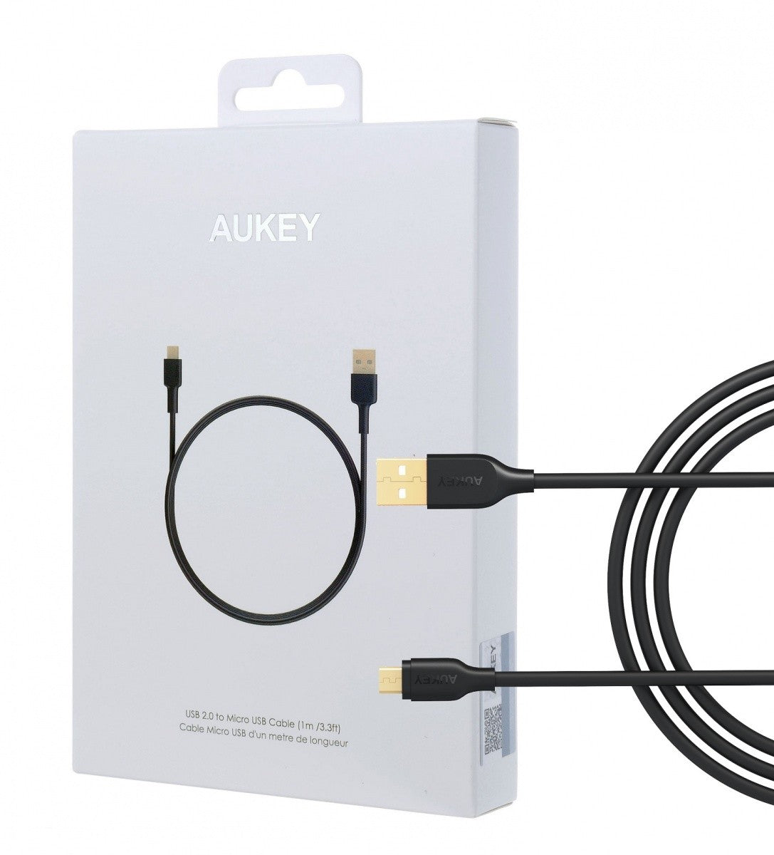 Cablu micro USB - USB-A CB-MD1, 1 m, încărcare rapidă 480 Mbps